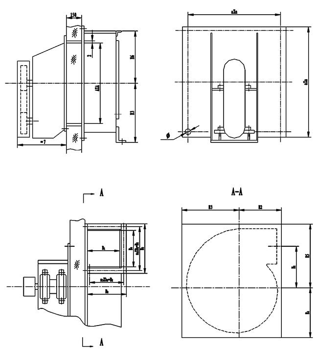 GW系列插入式高溫風(fēng)機(jī)